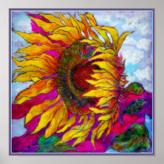 POSTER : Fleur de tournesol