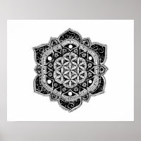 Fleur de vie Mandala