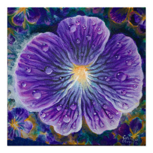 Poster Fleur de Villa