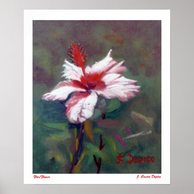 Poster Fleur/Flower (Devant)