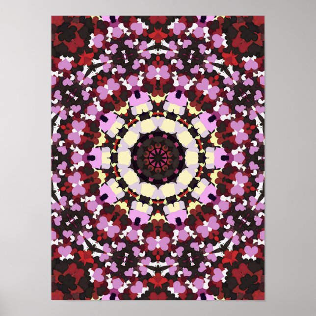 POSTER FLEURS (Devant)