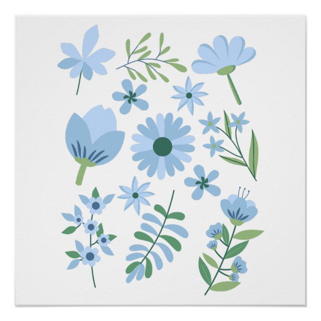 Poster Fleurs (Devant)