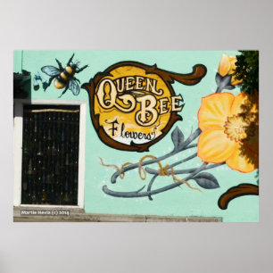Poster Fleurs d'abeilles