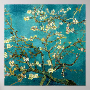 Poster Fleurs d'amandier de Van Gogh Impressionnisme clas