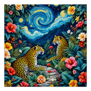 Poster Fleurs de gros Imaginaires