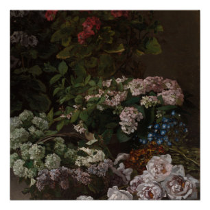 Poster Fleurs de printemps - Claude Monet