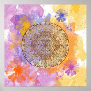 Poster Fleurs d'été