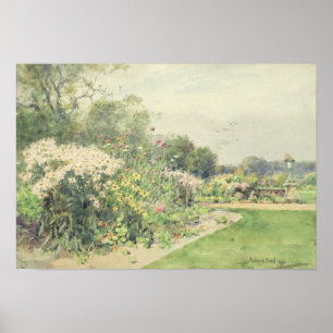 Poster Fleurs d'octobre