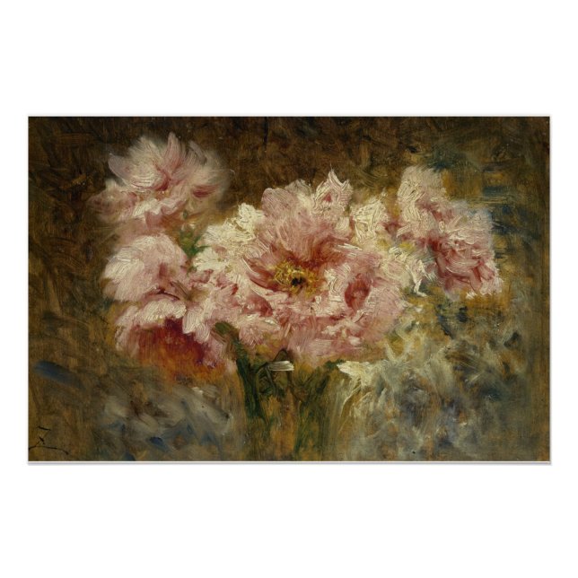 Poster Fleurs - Félix Ziem (Devant)