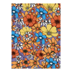 Poster Fleurs sauvages