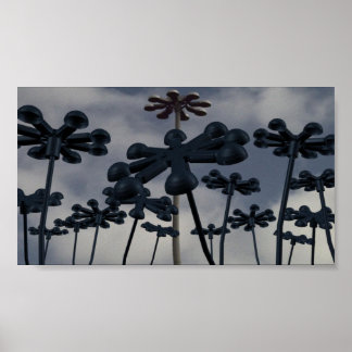 Poster Fleurs urbaines