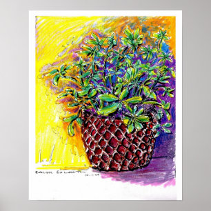 Poster Fleurs Wiggins