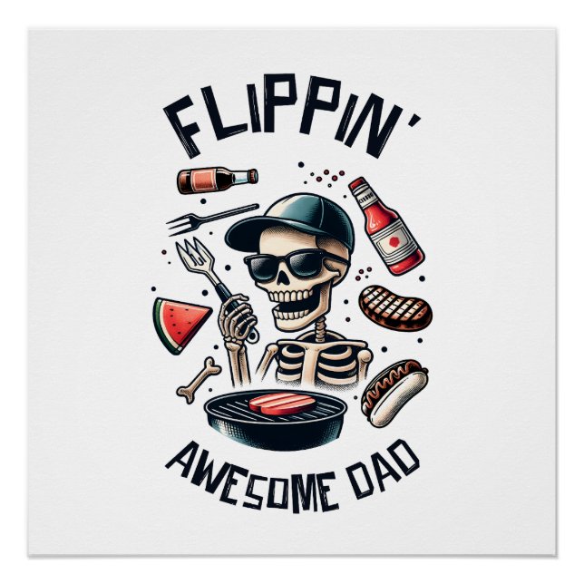 Poster Flime papa génial (Devant)