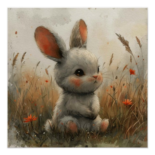 Poster Flopsy Fancy : Un brin de fantaisie lapin (Devant)