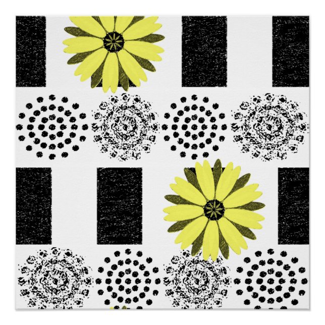 Poster floral (Devant)