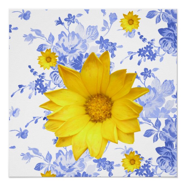 Poster floral (Devant)