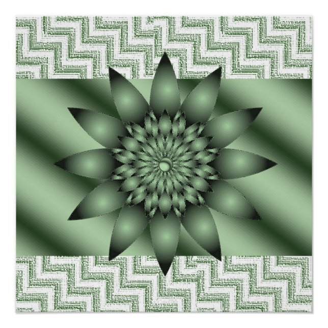 Poster floral (Devant)