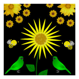 Poster floral