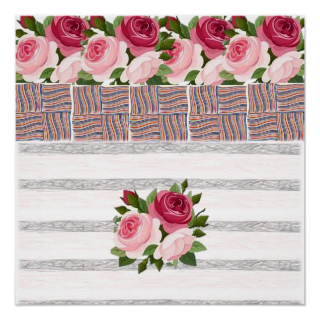 Poster floral (Devant)