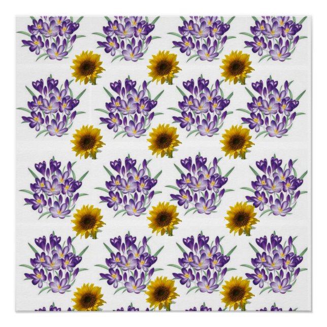 Poster floral (Devant)