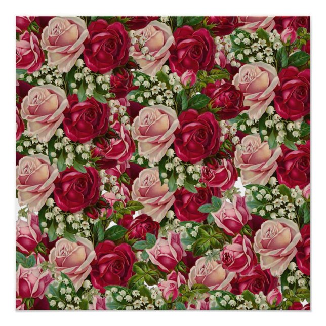 Poster floral (Devant)