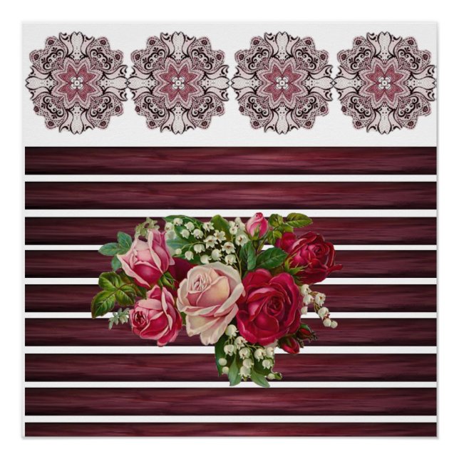 Poster floral (Devant)