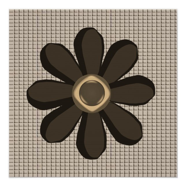 Poster floral (Devant)