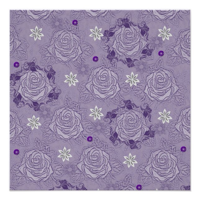 Poster floral (Devant)