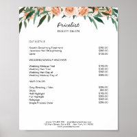 Poster Floral Moderne Preishear
