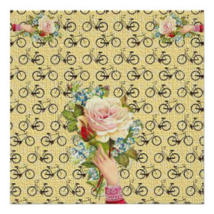 Poster Floral Victorian