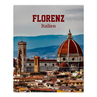 Poster Florence Italie