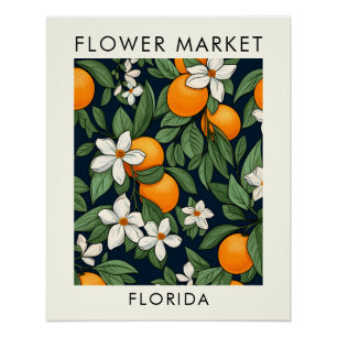 Poster Florida State Orange Blossom Market