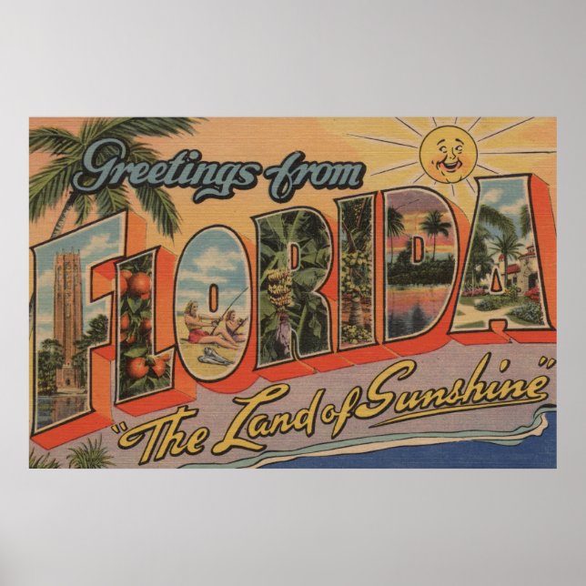 Poster Floride - Le pays du soleil (Devant)