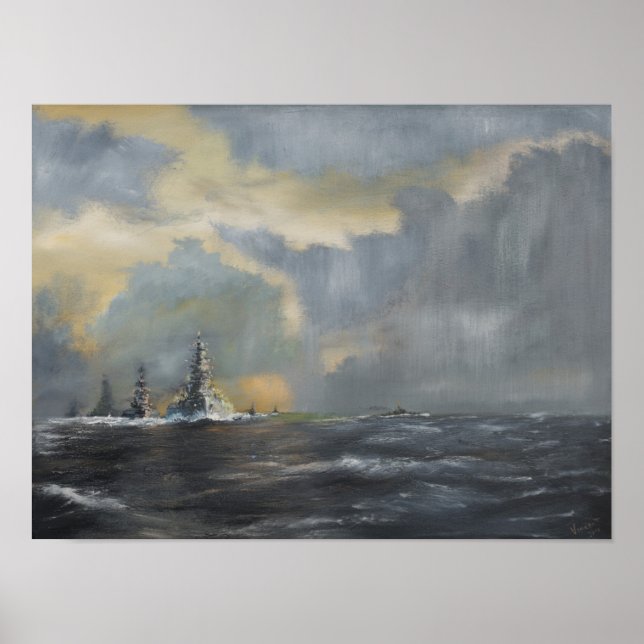 Poster flotte japonaise dans le Pacifique 1942 2013 (Devant)