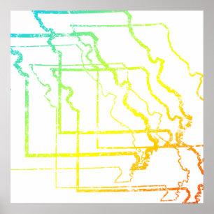 Poster flou de chill missouri