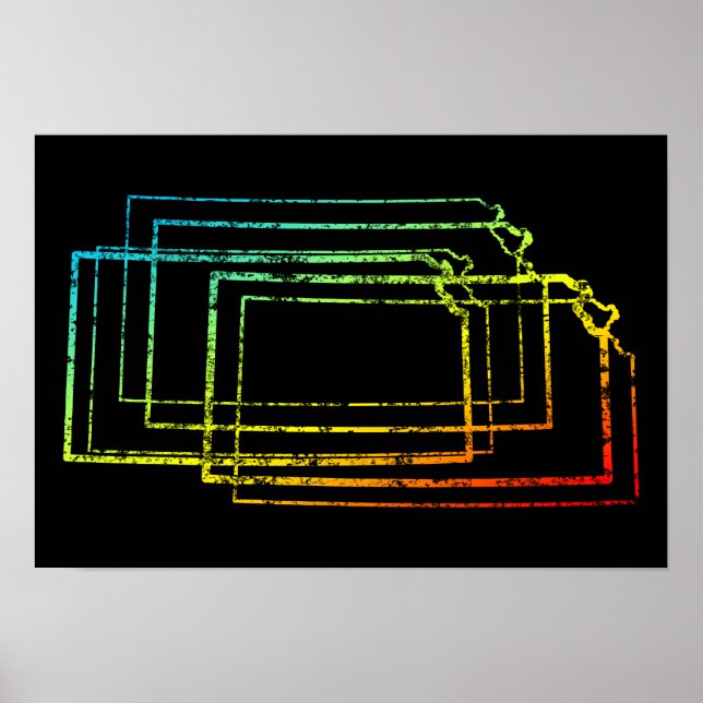 Poster flou de refroidissement du kansas (Devant)