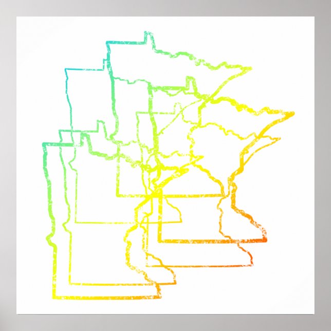 Poster flou de refroidissement du minnesota (Devant)