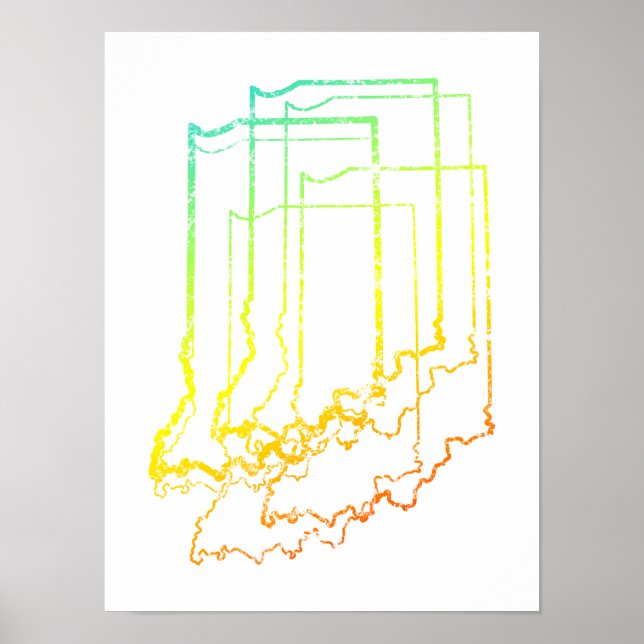 Poster flou de refroidissement indiana (Devant)