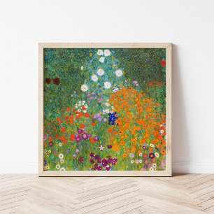 Poster Flower Garden   Gustav Klimt