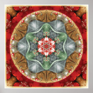 Poster Flower of Life Mandala 2