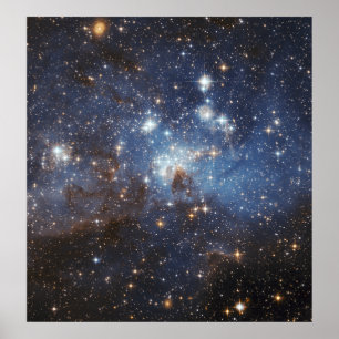 Poster Flux de gaz et de poussière