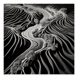 Poster Flux fractal