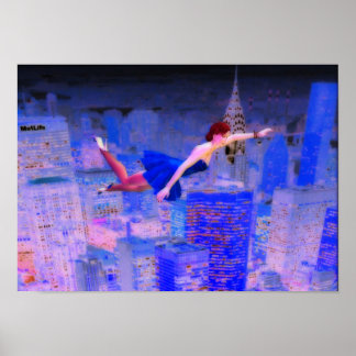 Poster Flying through the Spirit World