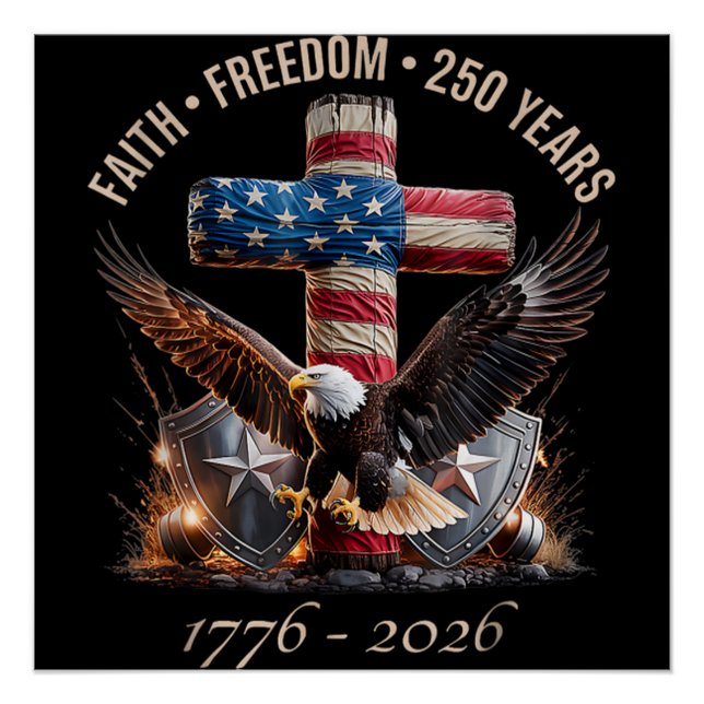 Poster Foi Liberté 250 Ans (Devant)