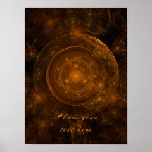 Fond de mandala en bronze 001