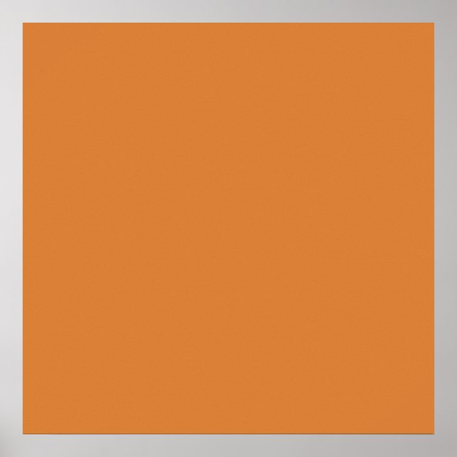 Poster Fond de ton terreux rouge couleur orange terracott (Devant)