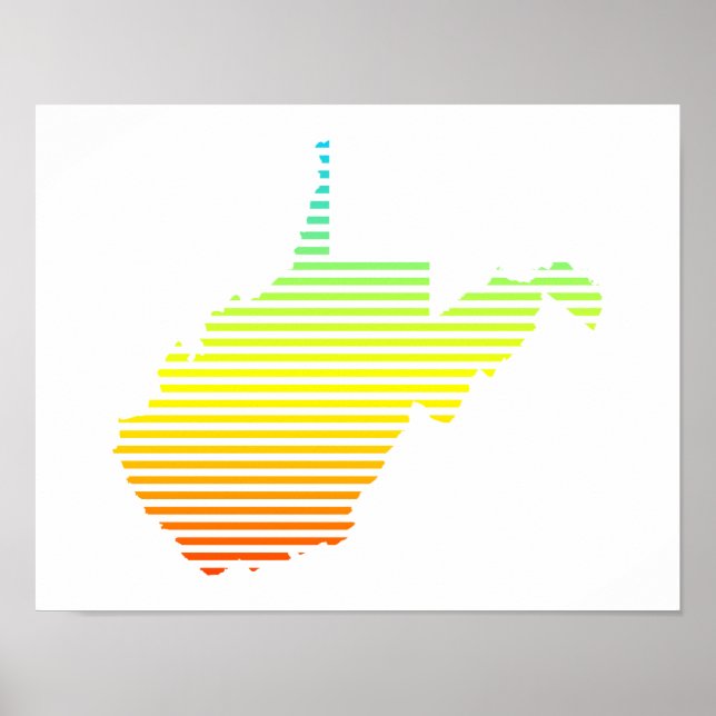 Poster fondu de refroidissement de virginie occidentale (Devant)