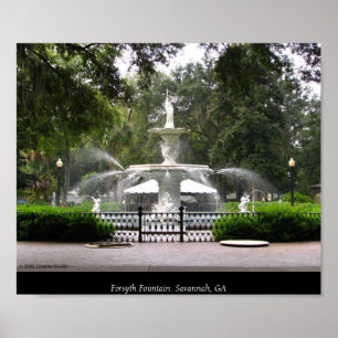 Poster Fontaine de Forsyth