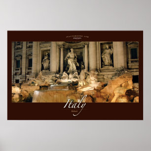 Poster Fontaine de Trevi