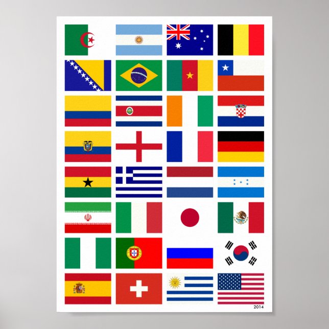 Poster Football 2014 (Devant)